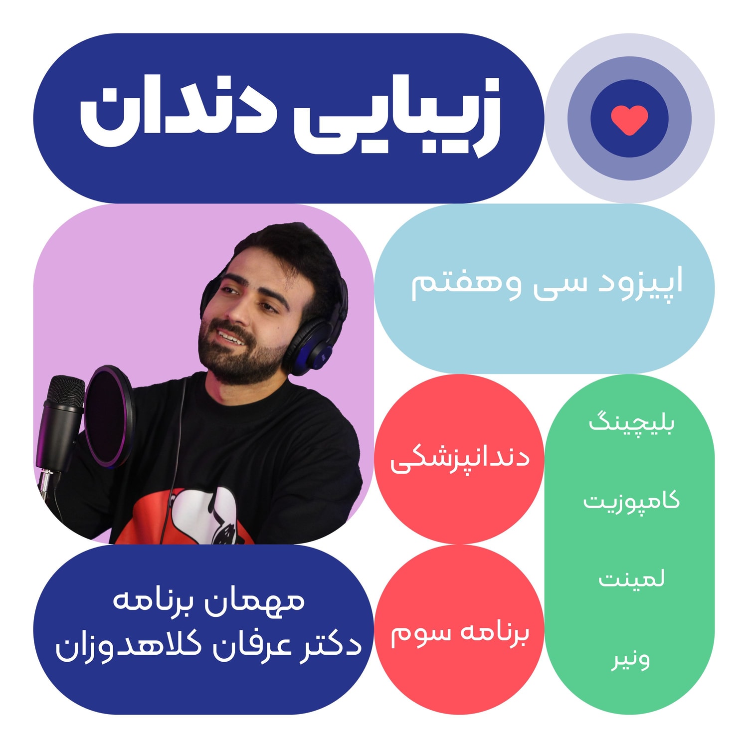 کاور اپیزود سی وهفتم: زیبایی دندان