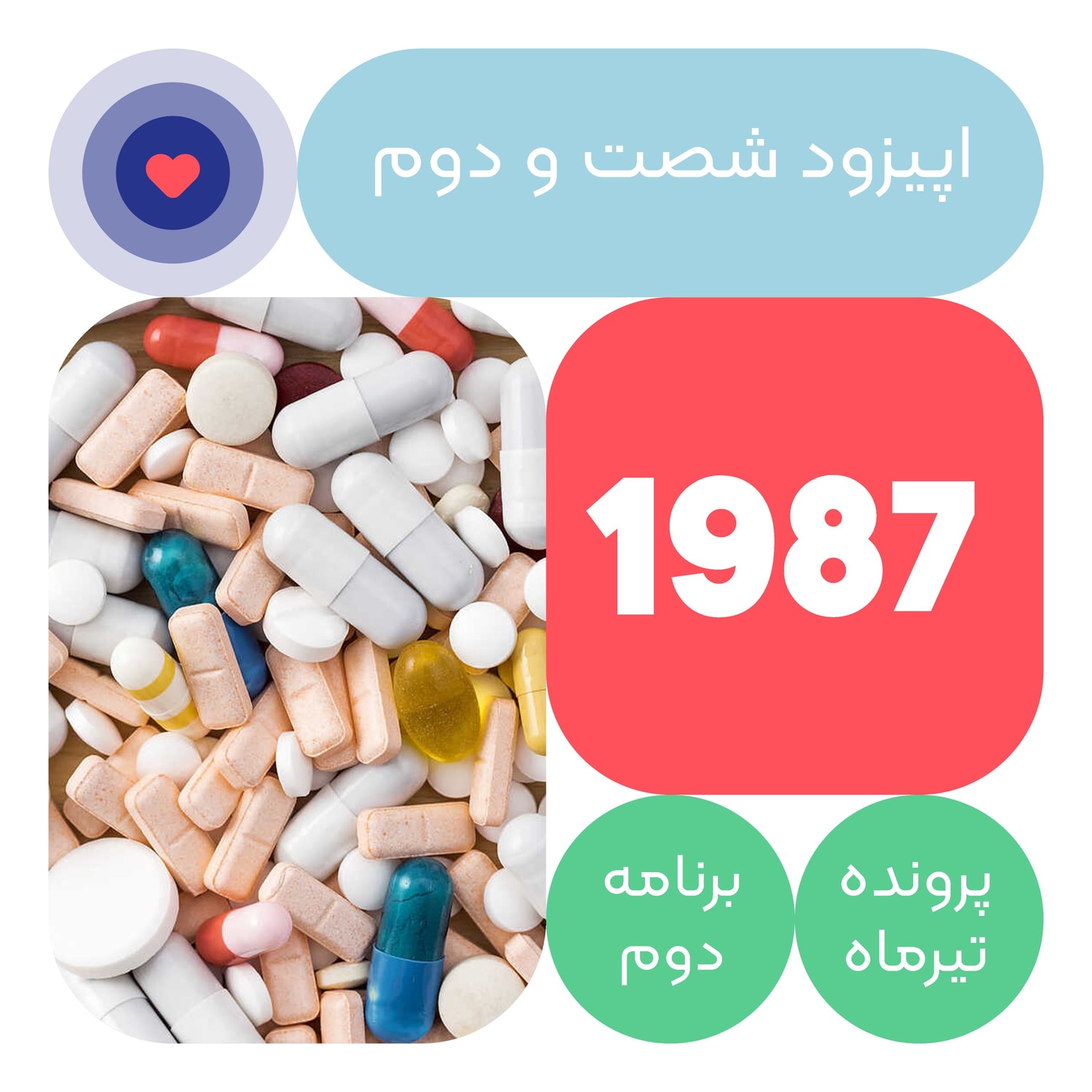 کاور اپیزود شصت و دوم:1987