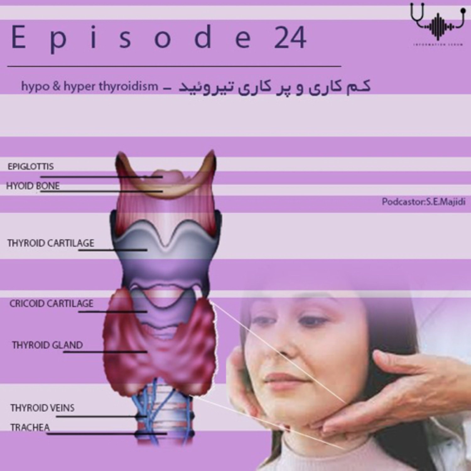 کاور کم کاری و پرکاری تیروئید