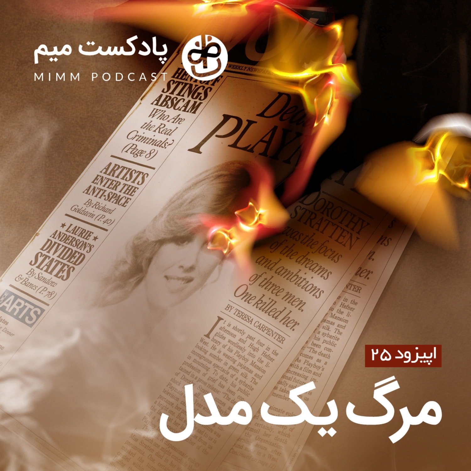 کاور اپیزود بیست و پنجم: مرگ یک مدل